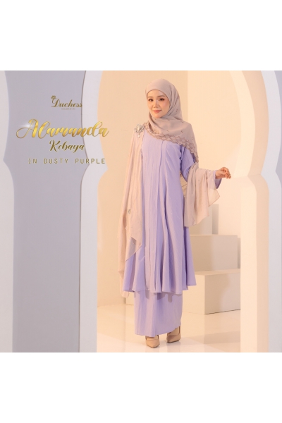 KEBAYA ALAMANDA - DUSTY PURPLE